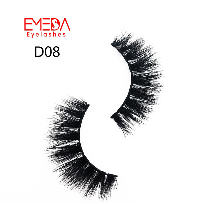 Premium 3d mink fur eyelashes USA JH038-PY1